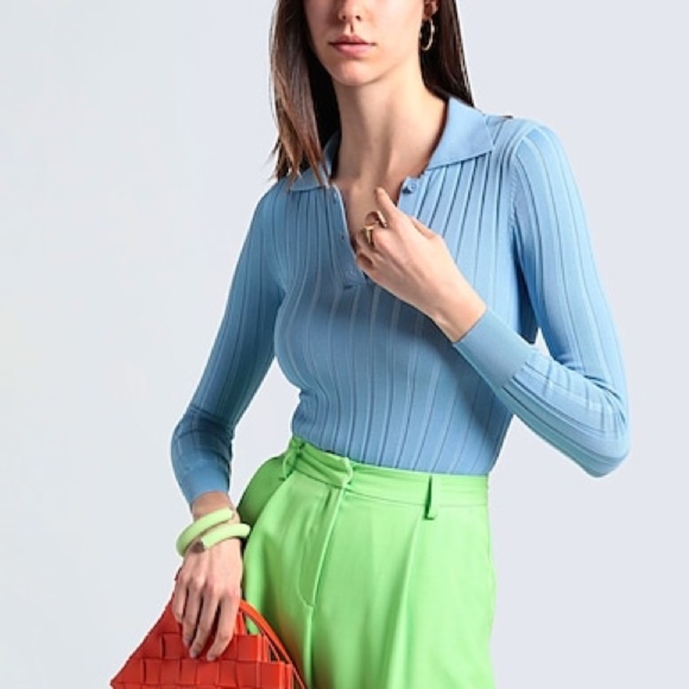 Blue Bodysuit NWOT size M